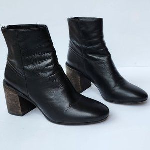AllSaints Black Booties